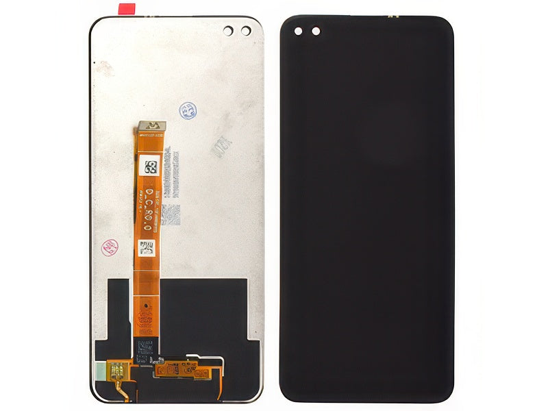 Lcd + Touchscreen Nero per realme 6 Pro