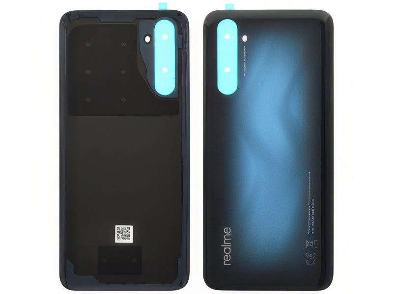 Cover Batteria + Adesivi Lightning Blu per realme 6 Pro