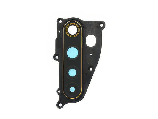 Cover Camera + Vetrino Lightning Arancione per realme 6 Pro