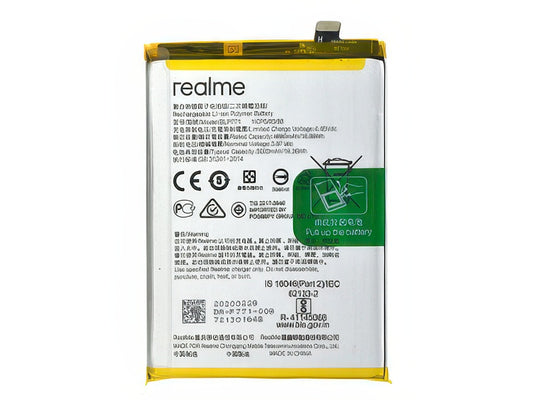 BLP771 Batteria 5000 mAh Li-Ion + Adesivo per realme 6i