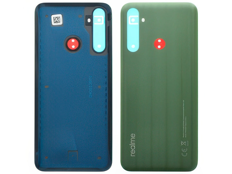 Cover Batteria + Adesivi Verde Tea per realme 6i
