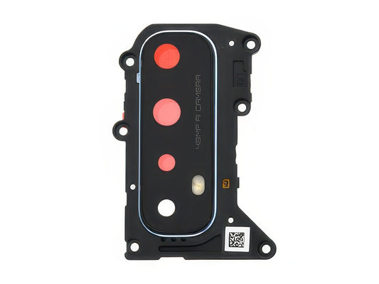 Cover Camera + Vetrino Camera + Adesivo Mist Bianco per realme 7