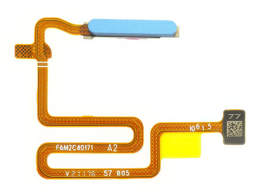 Flat Cable + Lettore Impronta Mist Blu per realme 7 5G