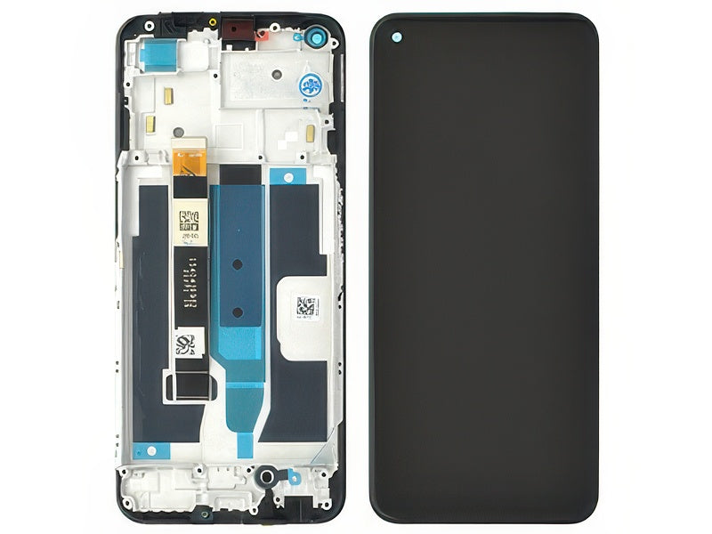 Lcd + Touch Screen + Frame Nero per realme 8 5G