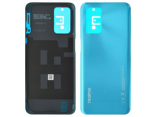 Cover Batteria + Adesivi Supersonic Blu per realme 8 5G