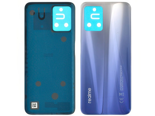 Cover Batteria + Adesivi Space Viola per realme 8i
