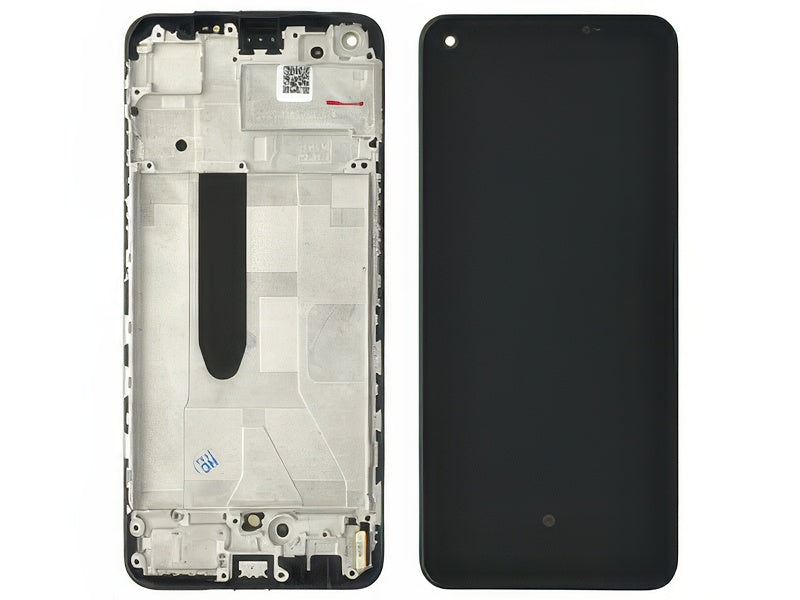 Lcd + Touch Screen + Frame Nero per realme 9
