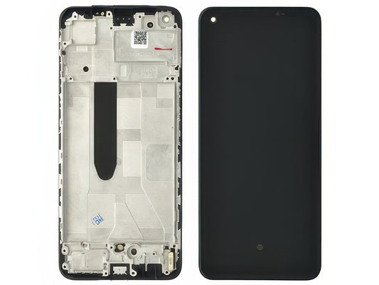 Lcd + Touch Screen + Frame Nero per realme 9