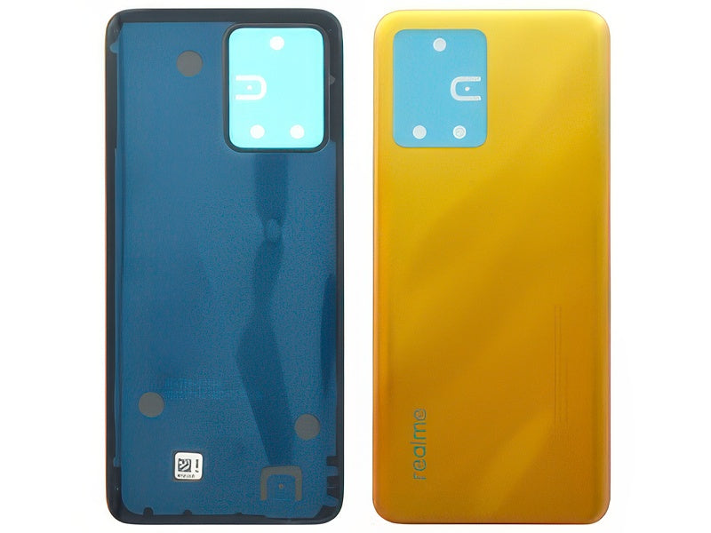Cover Batteria + Adesivi Sunburst Oro per realme 9