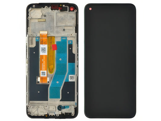 Lcd + Touch Screen + Frame Nero per realme 9 5G