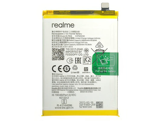 BLP909 Batteria 5000 mAh Li-Ion + Adesivo per realme 9 5G