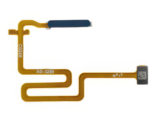 Flat Cable + Lettore Impronta Midnight Nero per realme 9 5G