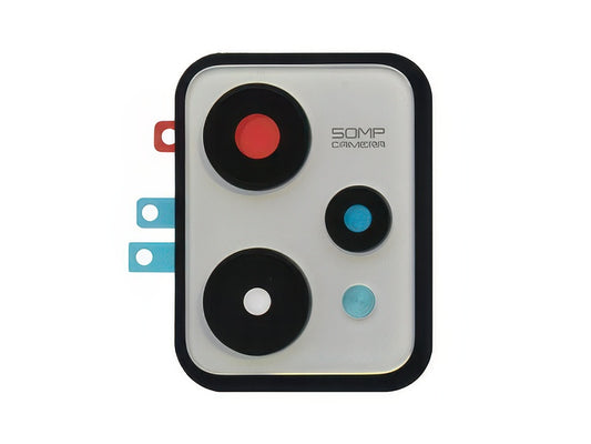 Cover Camera + Vetrino Camera + Adesivo Stargaze Bianco per realme 9 5G