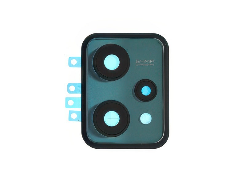 Cover Camera + Vetrino + Adesivi Aurora Verde per realme 9 Pro 5G