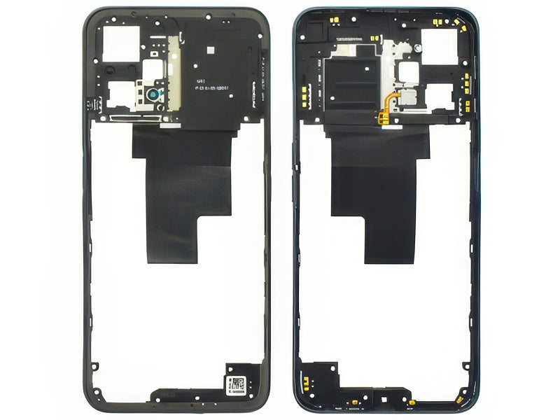 Cover Posteriore + Tasti Volume + Antenna NFC Aurora Verde per realme 9 Pro 5G
