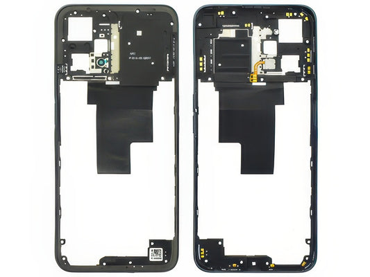 Cover Posteriore + Tasti Volume + Antenna NFC Aurora Verde per realme 9 Pro 5G