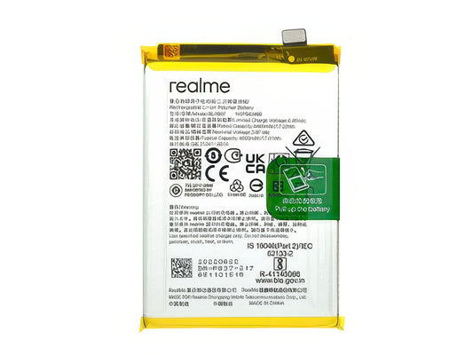 BLP837 Batteria 4500 mAh Li-Ion + Adesivo per realme 9 Pro+