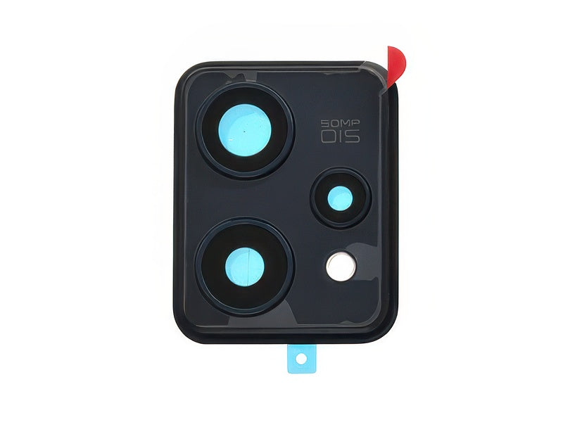 Cover Camera + Vetrino + Adesivi Midnight Nero per realme 9 Pro+ - Originale Service Pack