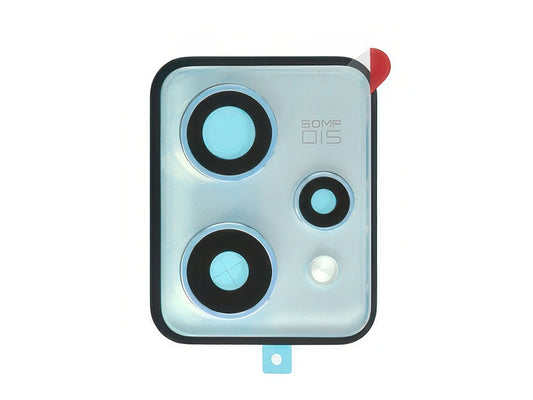 Cover Camera + Vetrino + Adesivi Sunrise Blu per realme 9 Pro+
