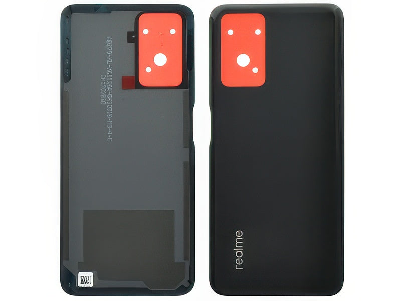Cover Batteria + Adesivi Nero Prisma per realme 9i 4G
