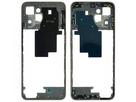 Cover Posteriore + Tasti Volume + Antenna NFC Oro per realme 9i 5G