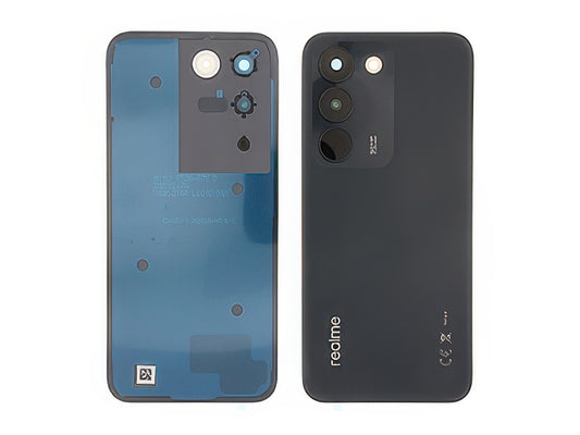 Cover Batteria + Vetrino Camera + Adesivi Sprouting Verde per realme C100 5G