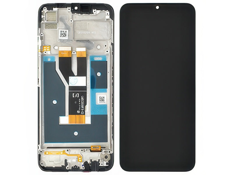 Lcd + Touch Screen + Frame Nero per realme C11 2021