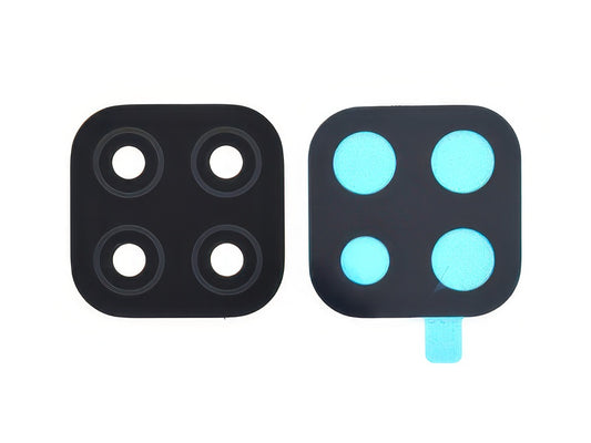 Vetrino Camera Posteriore + Adesivo Nero per realme C21