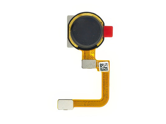 Flat Cable + Lettore Impronta Cross Nero per realme C21Y