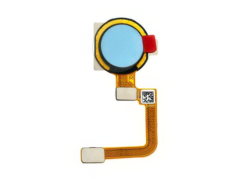 Flat Cable + Lettore Impronta Cross Blu per realme C21Y