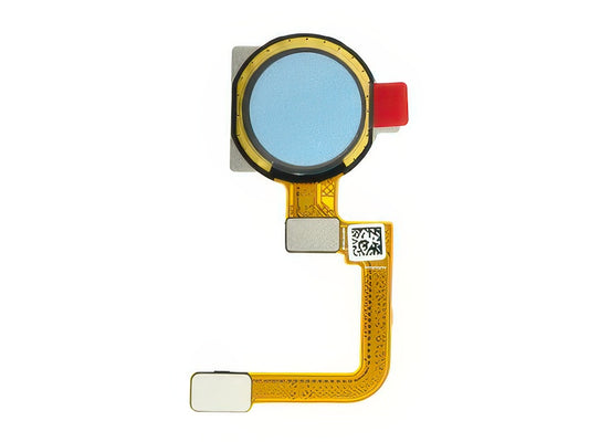Flat Cable + Lettore Impronta Glacier Blu per realme C25Y