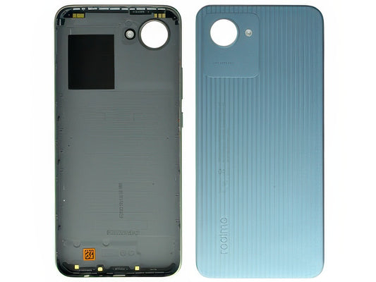 Cover Batteria + Tasti Laterali Lake Blu per realme C30