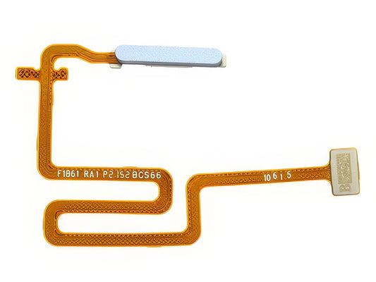 Flat Cable + Lettore Impronta Argento Chiaro per realme C31