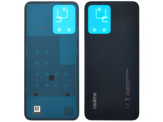 Cover Batteria + Adesivi Glowing Nero per realme C35