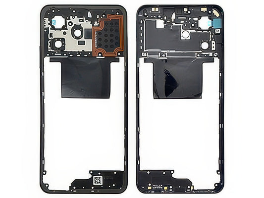 Cover Posteriore + Tasti Volume + Antenna NFC Mighty Nero per realme C53