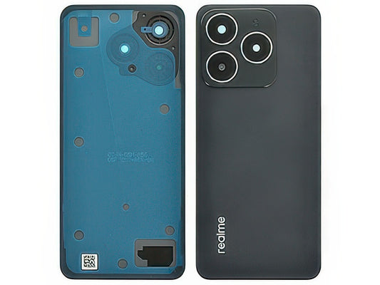 Cover Batteria + Vetrino Camera + Adesivi Verde Scuro per realme C61