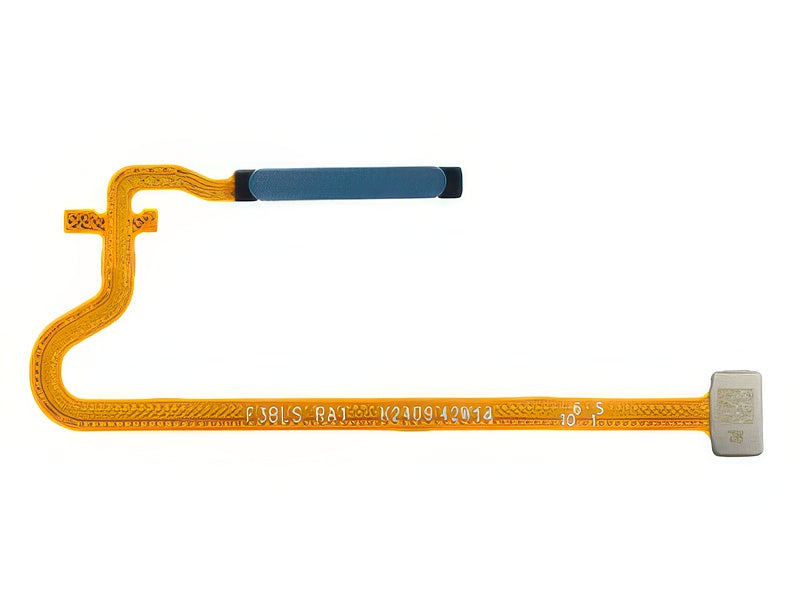 Flat Cable + Lettore Impronta Leather Blu per realme C63