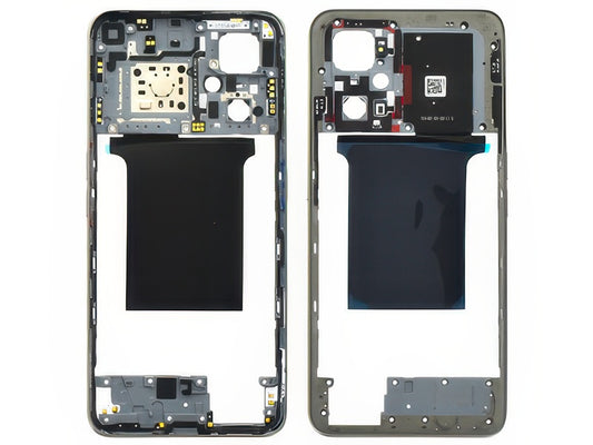 Frame + Tasti Laterali + Antenna NFC Paper Bianco per realme GT 2