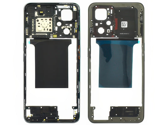 Frame + Tasti Laterali + Antenna NFC Steel Nero per realme GT 2