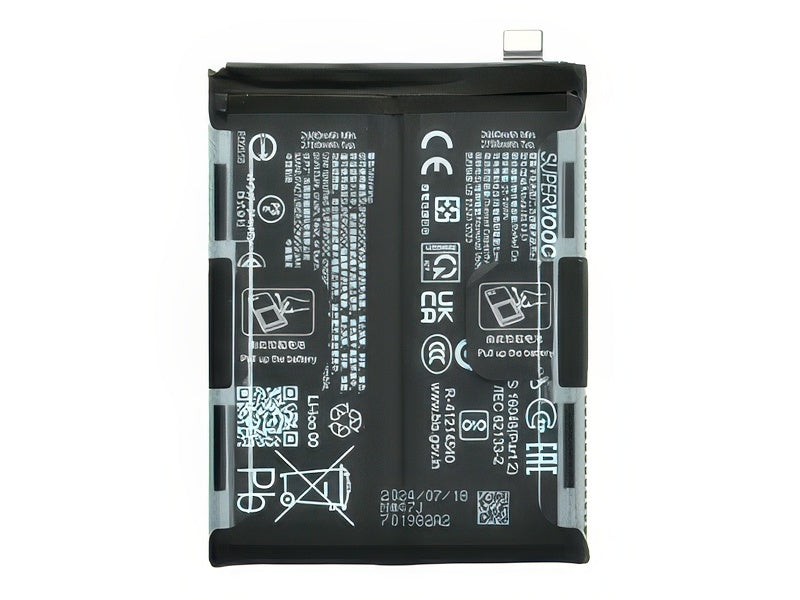 BLPA51 Batteria 5500 mAh Li-Ion + Adesivo per realme GT 6