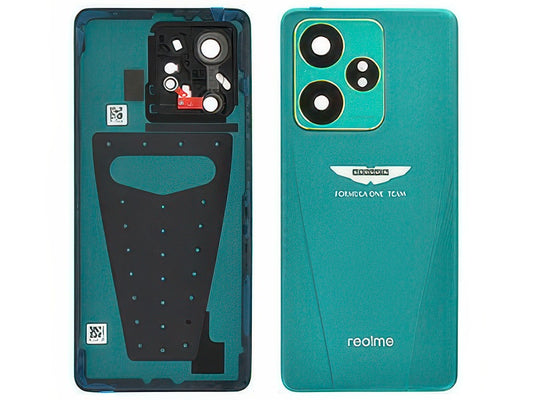 Cover Batteria + Vetrino Camera + Adesivi Verde - Dream Edition per realme GT 7 5G