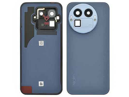 Cover Batteria + Vetrino Camera + Adesivi Urban Blu per realme GT 8 Pro