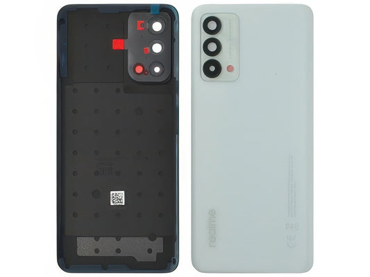 Cover Batteria + Vetrino Camera + Adesivi Luna Bianco per realme GT Master Edition