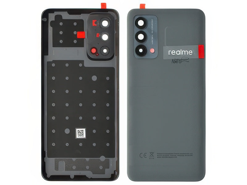 Cover Batteria + Vetrino Camera + Adesivi Voyager Grigio per realme GT Master Edition