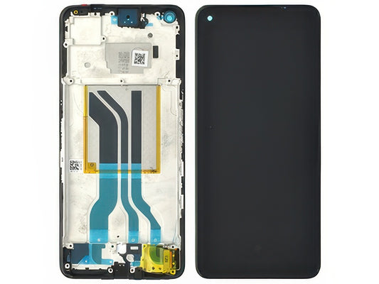 Lcd + Touchscreen + Frame Nero per realme GT Neo 2