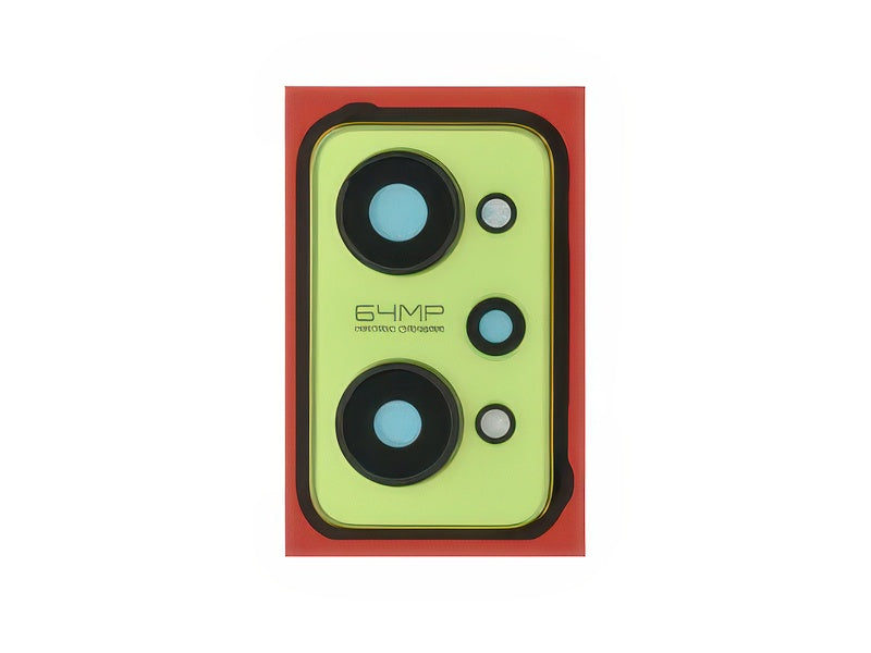 Cover Camera + Vetrino Camera + Adesivo Verde Neo per realme GT Neo 2