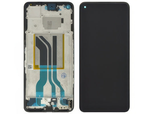 Lcd + Touch Screen + Frame Nero per realme GT Neo 3T
