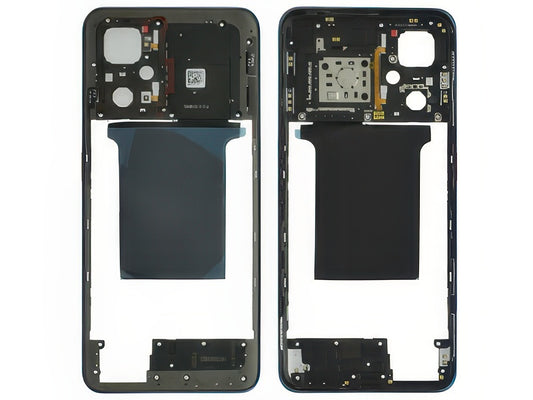 Cover Posteriore + Tasti Laterali + Antenna NFC Blu Vers. Dragon Ball Z Edition per realme GT Neo 3T