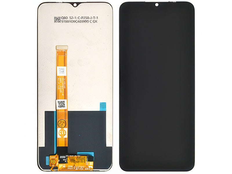 Lcd + Touchscreen Nero per realme Narzo 50A Prime