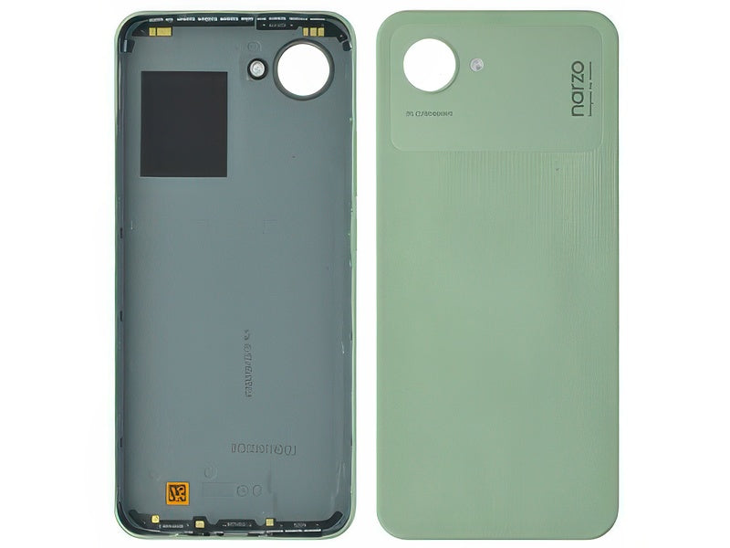 Cover Batteria + Tasti Laterali Mint Green per realme Narzo 50i Prime